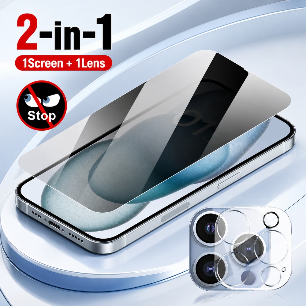 Realme Gt 6 - Protecteur d'écran anti-espion en verre trempé