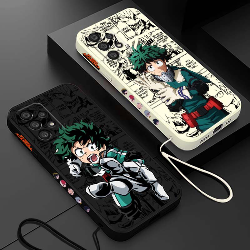 Samsung Galaxy A55 - Coque de téléphone Anime My Hero