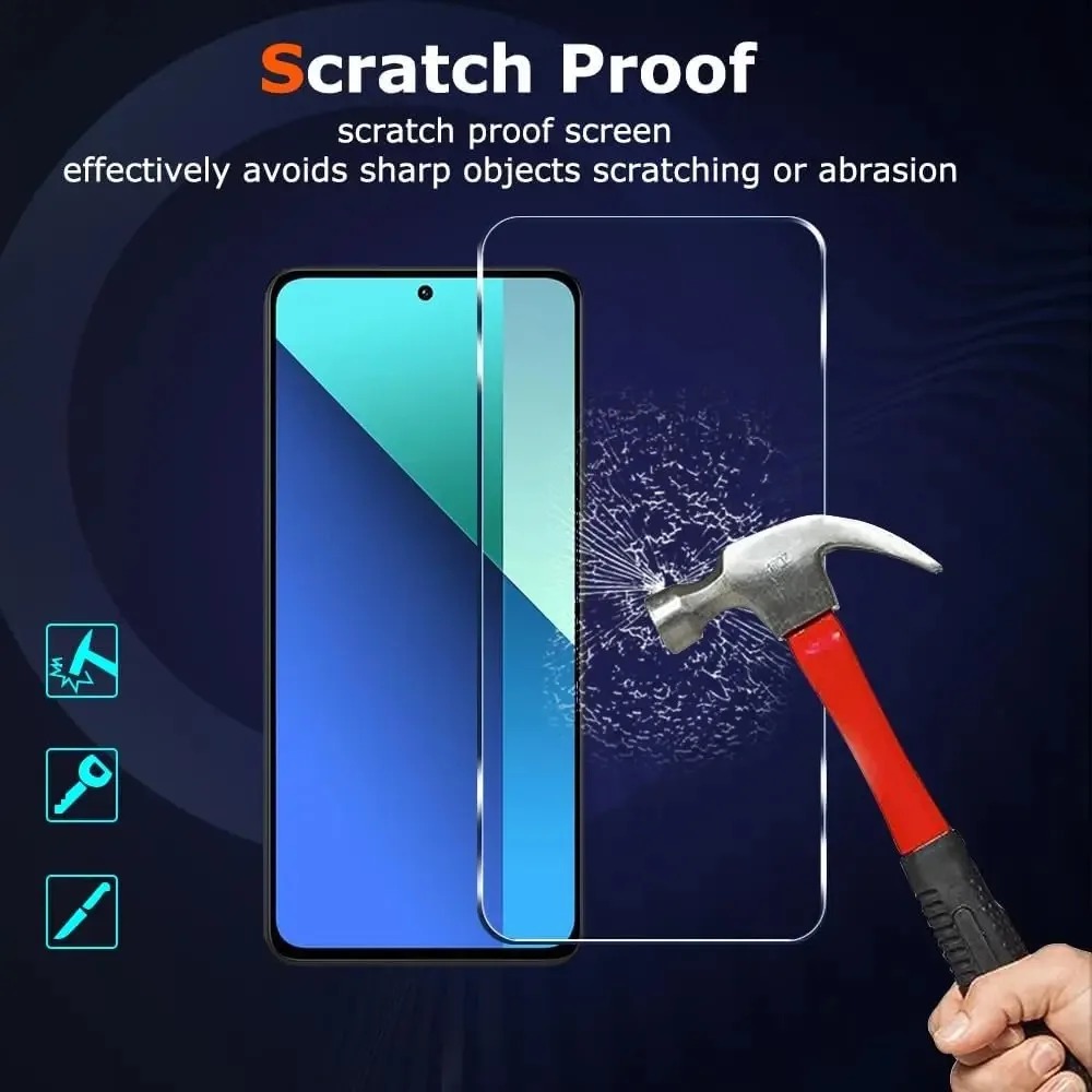 4 pièces de verre trempé pour  - Realme C67 avis et prix